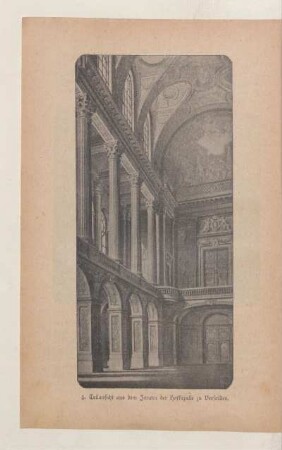 3. Teil aus dem Inneren der Hofkapelle zu Versailles