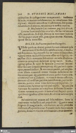 DCLXX. De Praecone quodam Evangelico