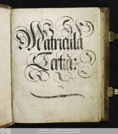 3: Wittenberger Matrikel