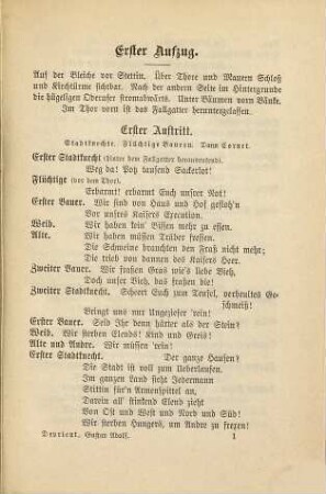 Gustav Adolf : Historisches Charakterbild in fünf Abteilungen