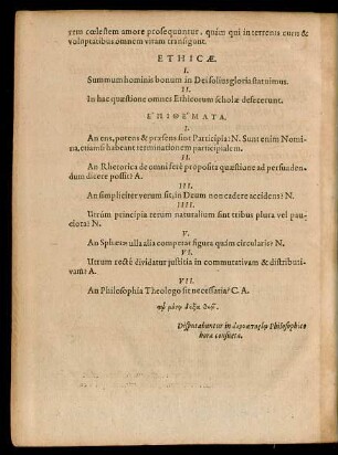 Ethicae.