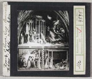 Taddeo Gaddi: Florenz, S. Croce, Baroncelli-Kapelle, Marienlegende
