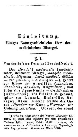 §. 1. Von der äußeren Form und Beschaffenheit.