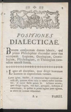 Positiones Dialecticae