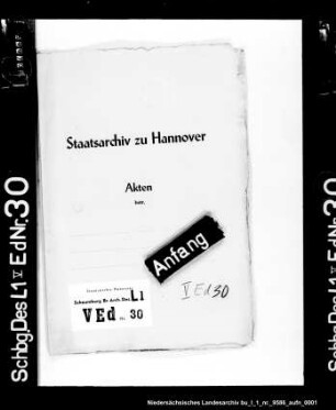 Verzeichnis der Schockzahlen an Weizen und Roggen in Alten- hagen und Großenheidorn