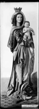 Offenburg Franziskanerkloster Grabkapelle Marienstatue (Anfang 16. Jahrhundert)