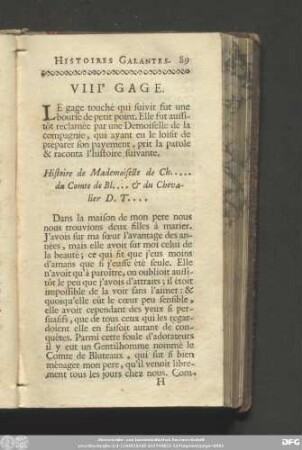 VIIIe Gage.