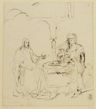 Christus und die Samariterin am Brunnen