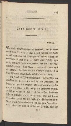 Funfzehnter Brief