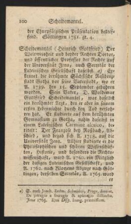 Scheidemantel (Heinrich Gottfried)