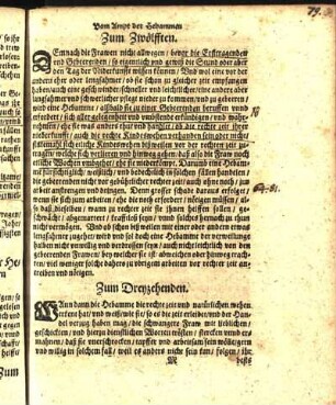 Zum Dreyzehenden.