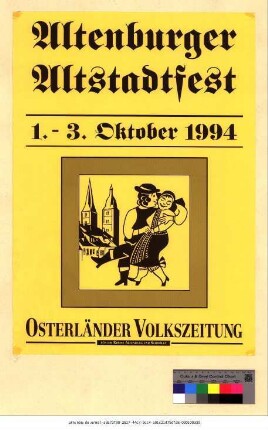 Originaltitel: Altenburger Altstadtfest 1. - 3. Oktober 1994