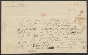 Brief an Anton Schindler : o.D. [Juni 1823]