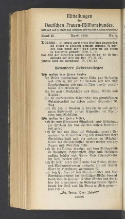 Nr. 4. April 1919