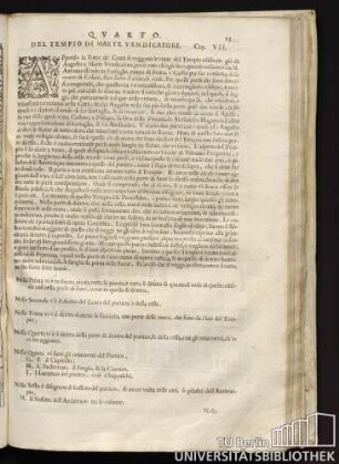 Del tempo di Marte vendicatore Cap. VII