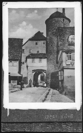 Langenburg. Stadttor und Turm