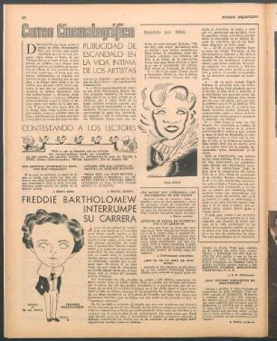 Freddie Bartholomew interrumpe su carrera