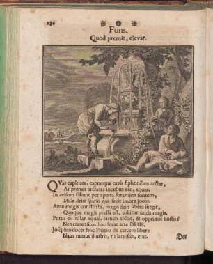 Fons - Fontain oder Wasserkunst
