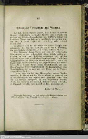 Oeffentliche Verwahrung und Warnung