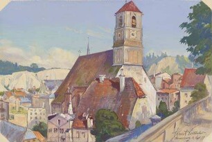 Blick auf Wasserburg 4. Sept. 1919