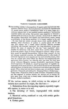 Chapter III. Various Theories Considered