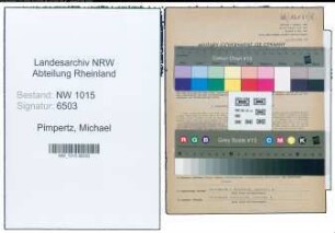 Entnazifizierung Michael Pimpertz , geb. 25.03.1901 (Eishaendler)