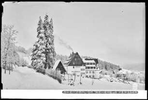 Rehefeld im Erzgebirge, Grenzbaude im Winter