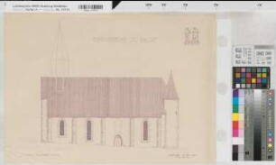 Siegen, Martinikirche: Ansicht von Norden