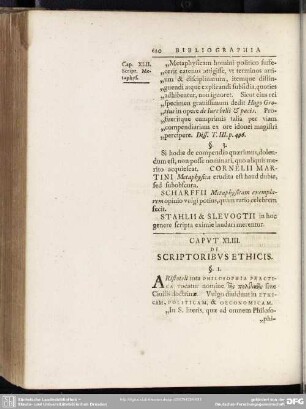 Caput XLIII. De Scriptoribus Ethicis