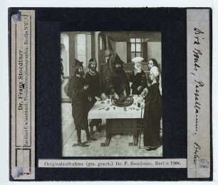 Bouts (Dierick), Abendmahlsaltar (Löwen, M-ML S/58/B) : Linker Innenflügel, untere Tafel.
