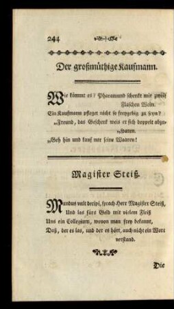 Magister Steiß