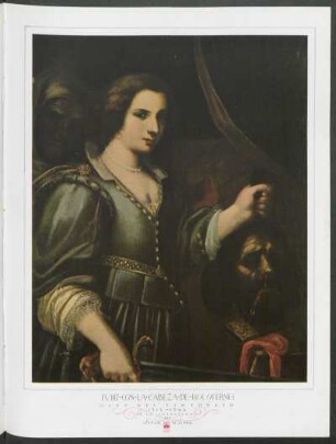Judit con la cabeza de Holofernes