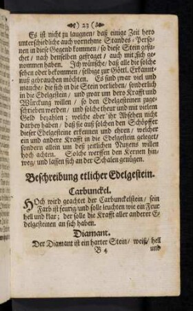 23-28, Carbunckel; Diamant; Rubin; Saphir; ...