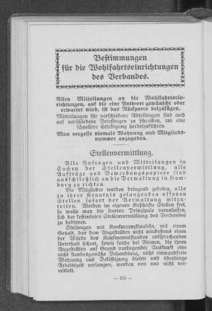 Stellenvermittlung.