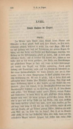 320-333 Louis Gaston de Segur : Schluß
