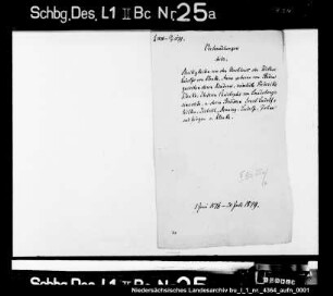 Streitigkeiten um den Nachlaß der Anna, Witwe des Ludolf Klencke