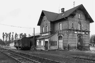 Bahnhof (Massivbau); Heusenstamm, Bahnhofstraße 1