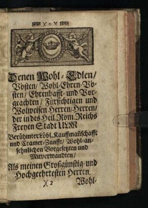 Denen Wohl-Edlen ...