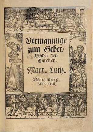 Vermanunge zum Gebet, Wider den Türcken