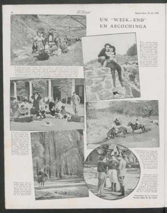 Un "Week-End" en Ascochinga