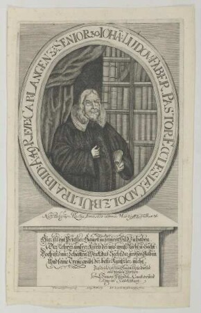 Bildnis des Ioha. Ludov. Faber