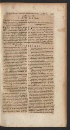 Constitutio II.