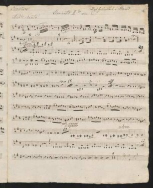 Clarinetto II