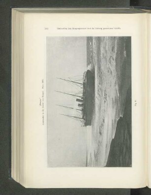„Oroya." Gestrandet in der Bucht vo Neapel. März 1895.
