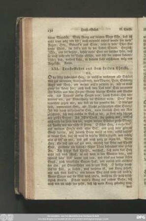 XXI. Trost-Gebet aus dem Leiden Christi.
