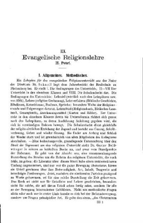 Evangelische Religionslehre