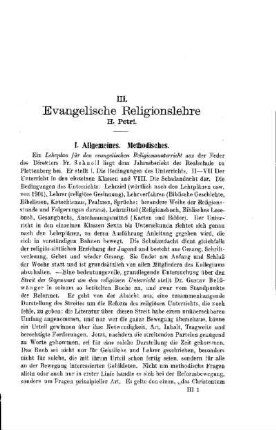 Evangelische Religionslehre