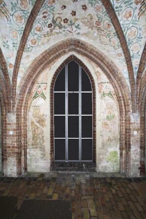 Könige des Alten Testaments, Propheten und Apostel unter Baldachinen — Fragmente zweier Propheten des Alten Testaments unter Baldachinen