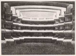 Staatsoper, Hamburg: Zuschauerraum von Weber
