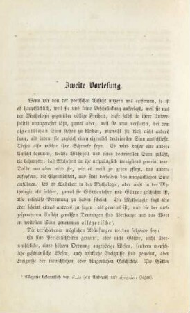 Zweite Vorlesung